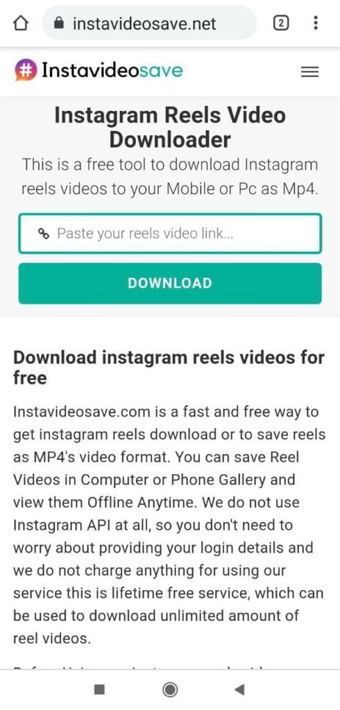 Instagram Reels Video Kaise Download