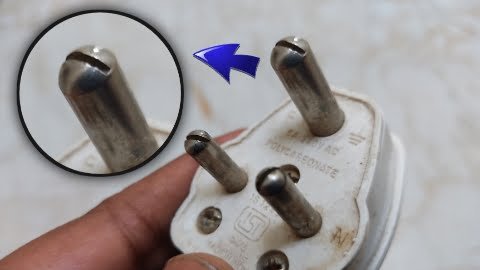 इलेक्ट्रिक प्लग के पिन में ये कट या चीरा क्यों लगा होता है?
